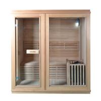 6KW Indoor 4 Person Traditional Steam Sauna Wooden
