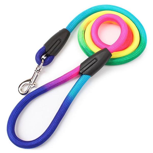Anti perda da corda de nylon da tração do animal de estimação para o cão pequeno Teddy Cat Travel