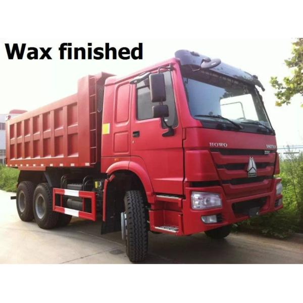 Mining Industry Heavy Duty Dump Truck 336HP 6X4 RHD 30 Ton White / Red / Green