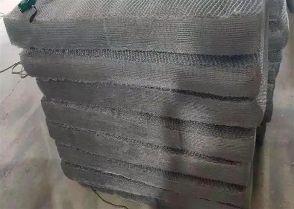 Oil Mist Separation Demister Pad 316L Stainless Steel Wave Type