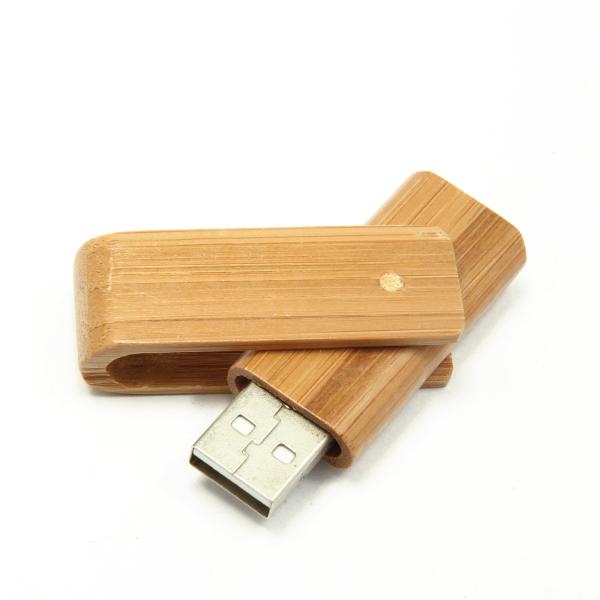 Round Shape Wooden USB Drive Pen Drives with Laser Engraved Logo