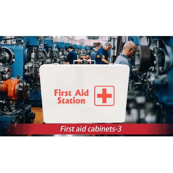 American Market OSHA / ANSI Approved First Aid Box Wall Mounted Metal First Aid Kit