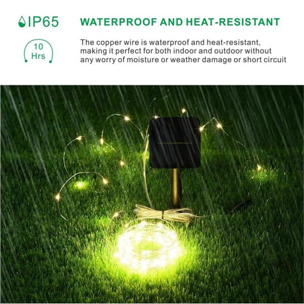 20/30/40M LED Solar Light String Outdoor Waterproof Garden Fairy Lights String Christmas Wedding Party Solar Light Decor