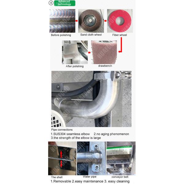 Stainless Steel Carrot Vegetable Washing Machine