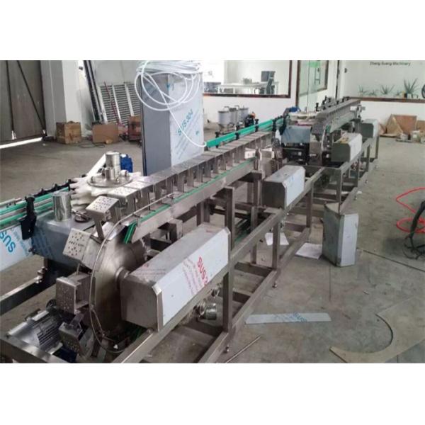 Atun Sardina Processing Food Canning Equipment Canned Fish Drainage Machine