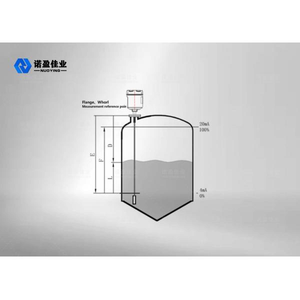 IP67 GWR Radar Level Transmitter 316L Stainless Steel Guided Radar Level Sensor