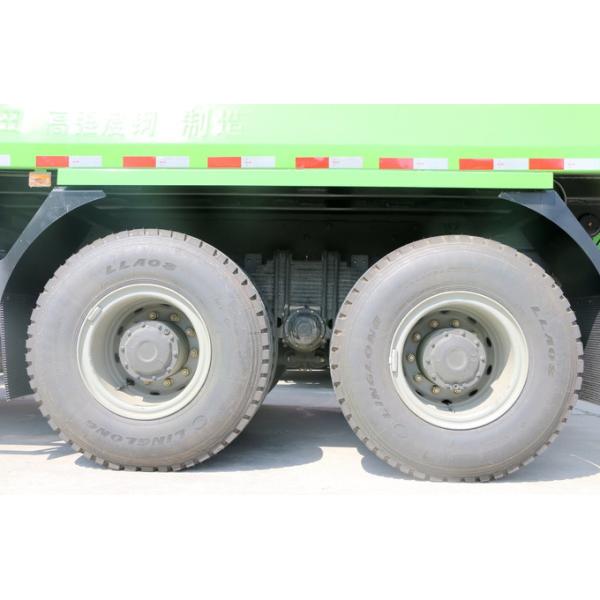 6*4 Dump Truck 30 Tons New Energy Fuel LNG Shacman F3000 Single Sleeper 10 Wheels 380hp