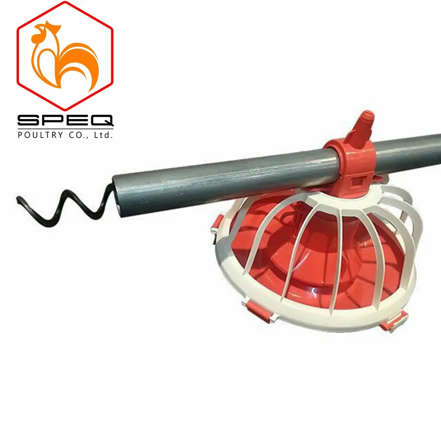 Quick Cleaning Automatic Pan Feeding System For Broiler Poultry Farms