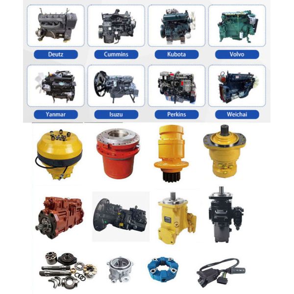 Hydraulic Pump for Loaders, Compatible with Casappa Hydraulic Pump 7991552D, Manitou 261333