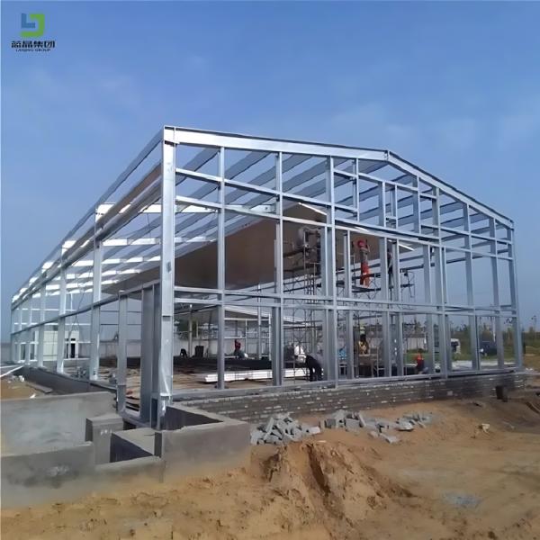 Multi Functional Custom Workshop Metal Building Galvanized Steel