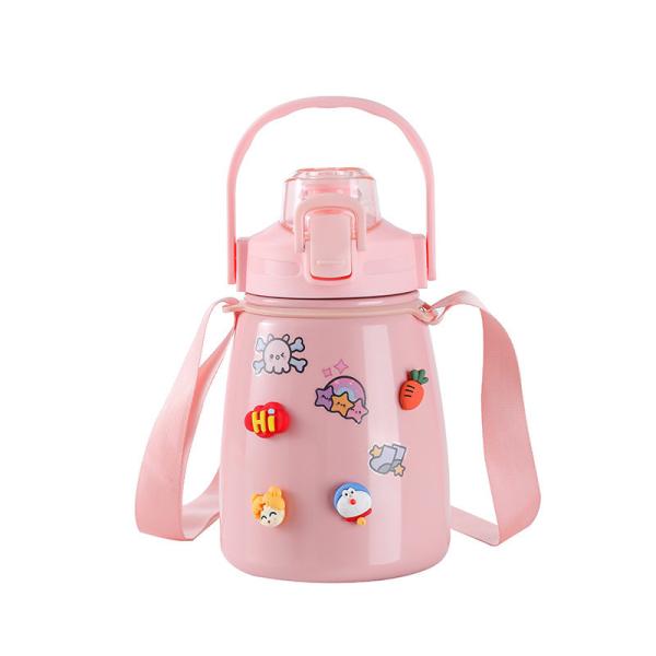 850ml Stainless Steel Insulated Water Bottle For Girls School Children