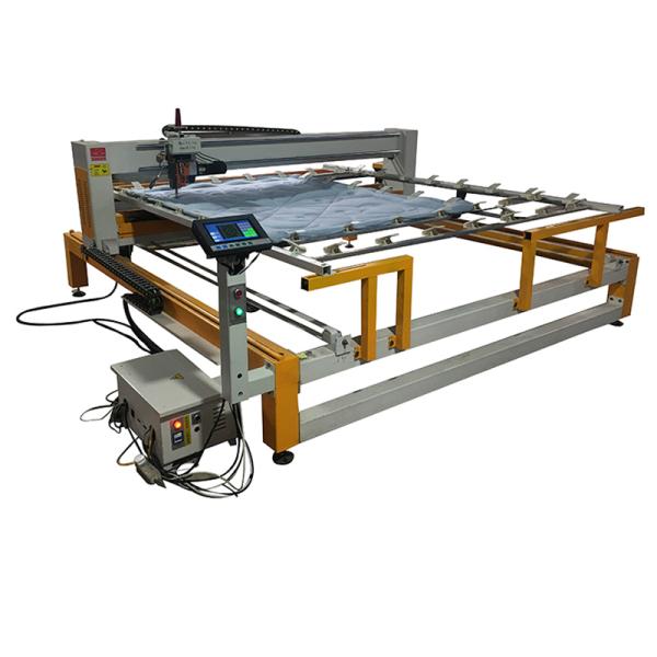 computerized high speed  single needle quilting machine single head continllous quilting machine