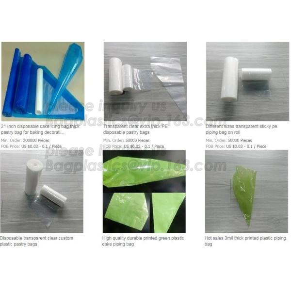 PE Plastic Icing Piping Cake Decorating Pastry Bag Candy Making Bags, Cake Cream, Decorating, Pastry Bags, Piping, Pastr