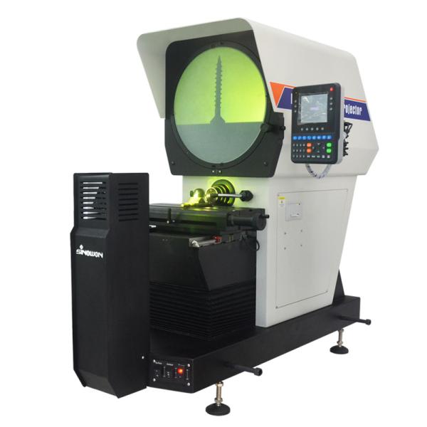 Horizontal Measurement Digital Profile Projector Ø400mm Built In Mini Printer