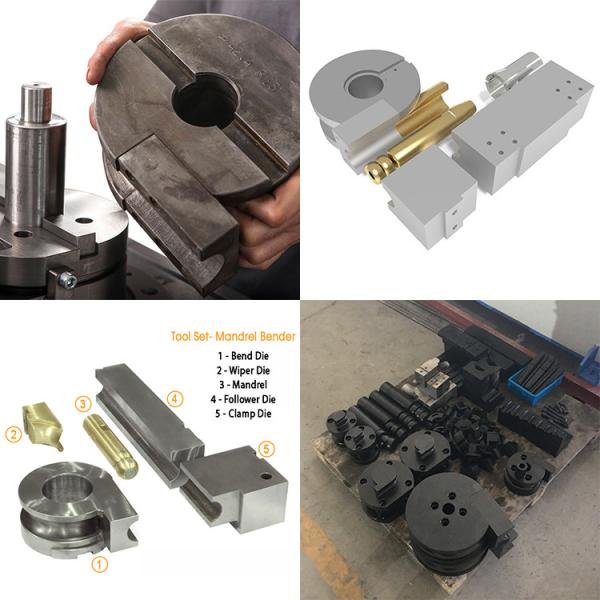 CNC Mandrel bender Hydraulic ss Metal Steel exhaust tube pipe bending machine for sale