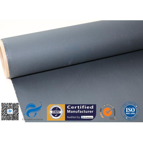 Fire Protective Black Silicone Coated Fiberglass Fabric Curtain for Welding