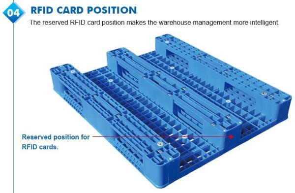 Light weight one time plastic pallets for transport and storage, Heavy duty cross bottom plastic pallet with 6 runners
