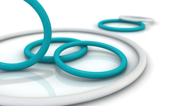High Temperature Silicone O Rings Acid And Alkali Resistant , Lead Free Standard