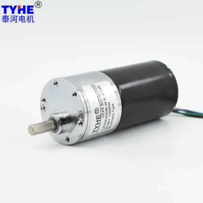 10000rpm 12w 5kg Load Brushless Dc Gear Motor For Paper Dispenser 12v 24V