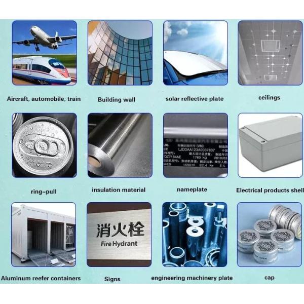 Multiscene Hard Aircraft Aluminum Sheet , 7A09 Anticorrosive Aluminium Flat Plate