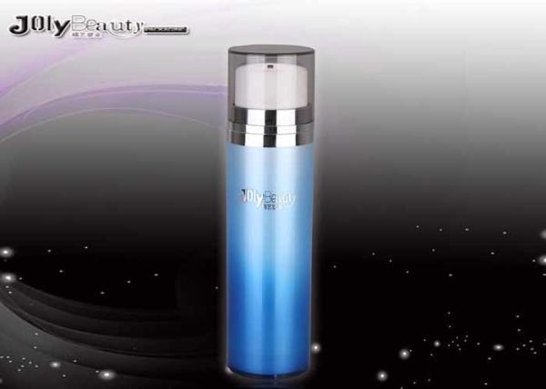 100ml Airless Pump Bottle Body Rendering Blue For Frosty Evening Cream