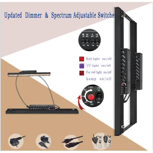 Доска ETL 400W красное 730nm 2.6umol/W водителя LM301H Кванта Meanwell