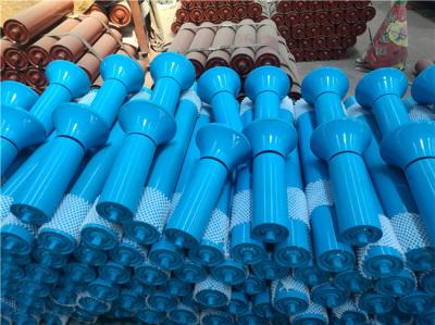 Spray Paint Q235 Steel Self Aligning Roller For Belt Conveyor