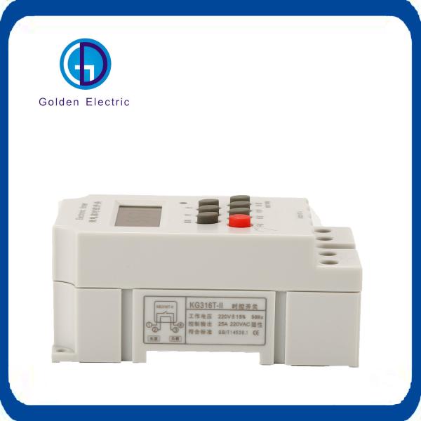 60 vezes Dimensão Exterior Kg316t-II Switch de temporizador digital eletrônico para controle de tempo