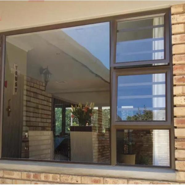 4mm 5mm 6mm Reflective Bronze Toughened Glass For Window And Door In Africa Market