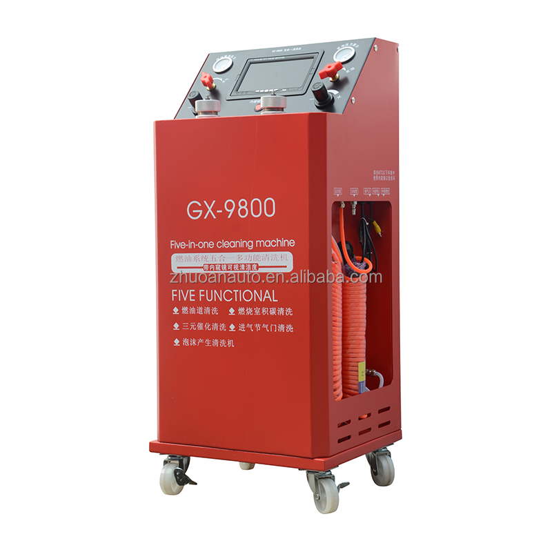 Automatic Metal Engine Oil Cleaning Machine Free Dismantling Three Way Catalytic Cleaning