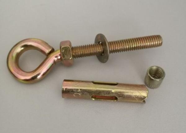 M6~M12 Eye Bolt Expansion Anchor Bolt With Sleeve High Strength For Construction