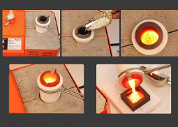 мини плавильня золота 1000г оборудование плавки золота 1450 градусов