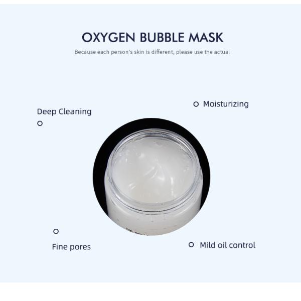 ISO Mud Clay Facial Mask Organic Brightening Moisture Whiten Oxygenation Bubble