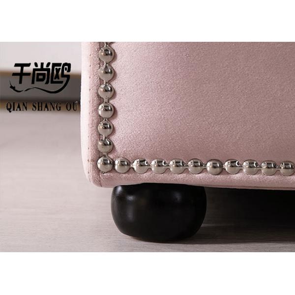 183*203cm Bedroom Furniture Bed , OEM / ODM Storage Upholstered Platform Bed