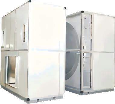 High Energy Recovery Efficiency Rotary Wheel  Total Heat Recovery Unit