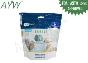 Oxygen Cylinder Custom Zip Lock Bags Plastic For Medical Equipment Packaging