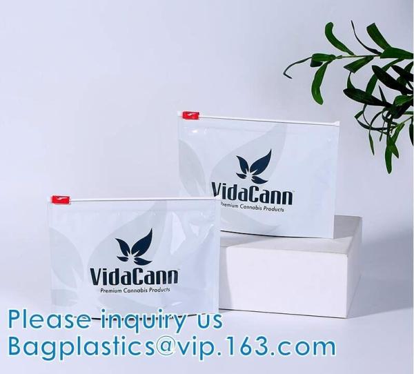 Child Resistant Locking Pouches, Zipper Pouch Custom Printed Packaging Exit Bag Resistant mylar bag Child proof