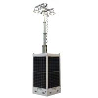 Unidade de vigilância móvel Cubo Torre de iluminação móvel para iluminação e monitoramento de minas