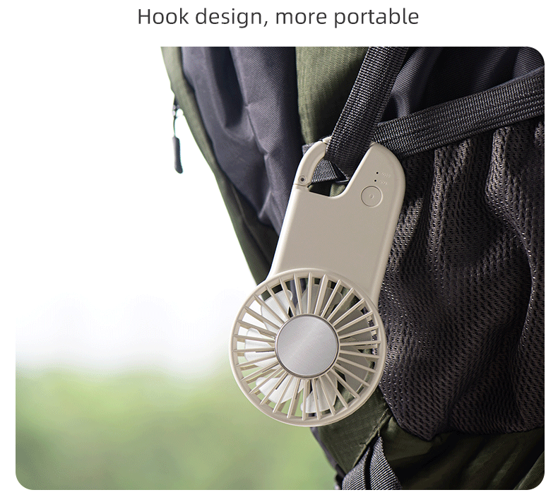 Portable Hand Fan 1200mAh Outdoor Rechargeable Mini Air Conditioner Cooling Electric Refrigeration Fan With Ice Air Cooler