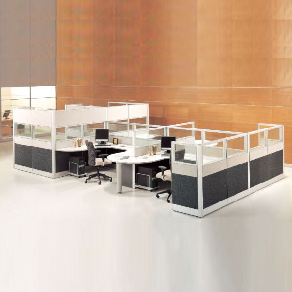 Custom Panel Office Desks Modular Office Furniture Work station Luxury Office Cubicles