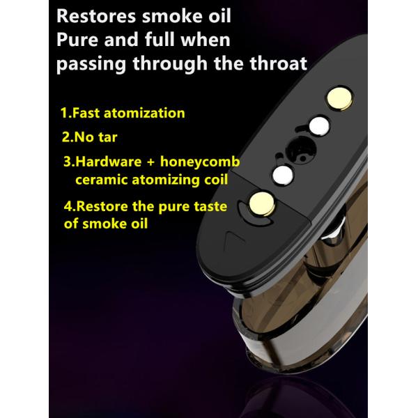 Most Popular Ceramic Tip Cbd Original packaging electric vape mods with ceramic coil pods Disposable Vape Pen Mods