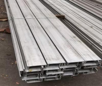 Canal de aço inoxidável 100x50 das canaletas em U ASTM A484 SS C de ASTM A276