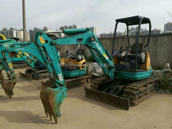 Excavateur hydraulique d'occasion Kubota25 de haute qualité/mini-excavateur d'occasion Kubota25 d'origine japonaise prix bon marché