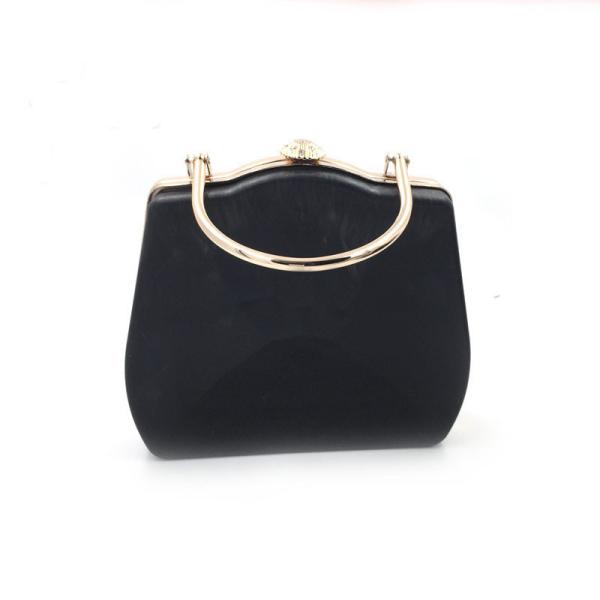Factory Cheap 183*155 MM Purse Box Iron Metal Purse Frames With Gold