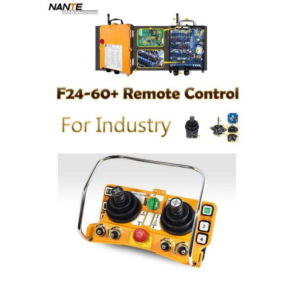 Double Joystick Remote Control Wireless Hoist Remote Control 5 Level IP65