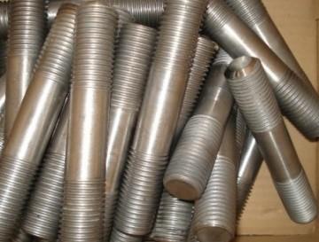 DIN 931 Inconel 718 Nickel Alloy Stud Bolt M1.6 - M39 For Chemical Industry