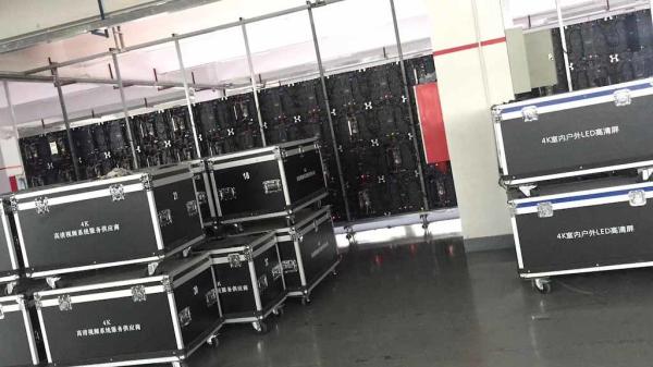 Exposição de diodo emissor de luz alugado da fase de 500 x de 500mm
