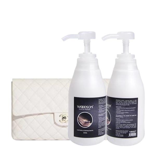 Mancha de limpeza de couro 300ml de Mildewproof Kit Paste Cream Remove Stubborn