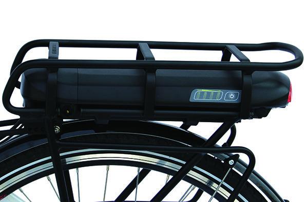 Aluminum Alloy 6061 Electric City Bicycle With 48v 500W Rear Hub Motor