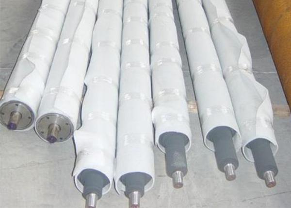 Shaft Type Belt Conveyor Roller Round Rubber Lining Conveyor Belt Drive Rollers